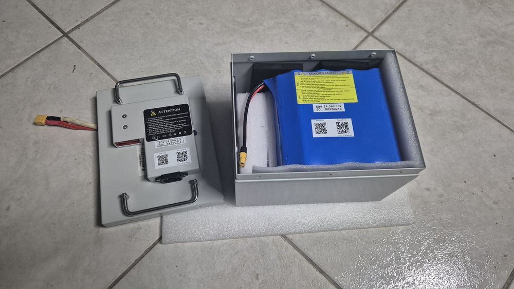 Bateria 60V 24.5Ah p/ Scooter Elétrica Vortex Goose ACM Seventeen etc