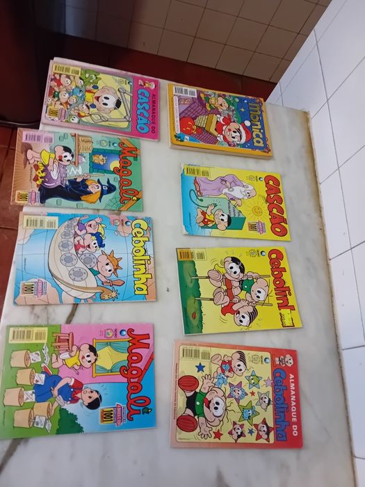 Conjunto de 8 Livrinhos Bandas Desenhadas