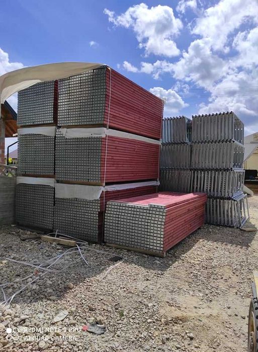 Nowe rusztowanie Plettac 156m podest rama dotacja transport