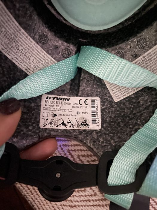 Kask rowerowy btwin XXS decathlon