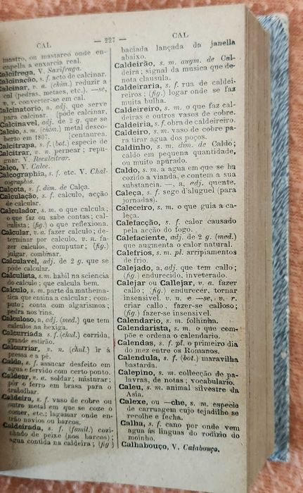 Diccionario da Lingua Portugueza/Synonymos, Poetico e Epithetos [1848]