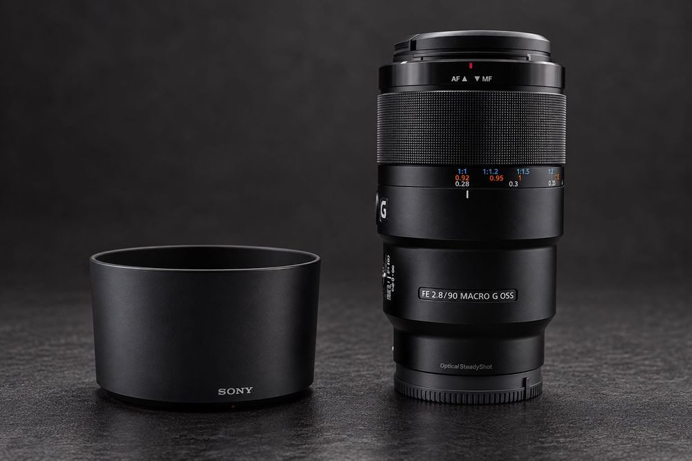 Sony FE 90mm f/2.8 Macro G OSS — 1:1 | Full-Frame | Excelente Estado