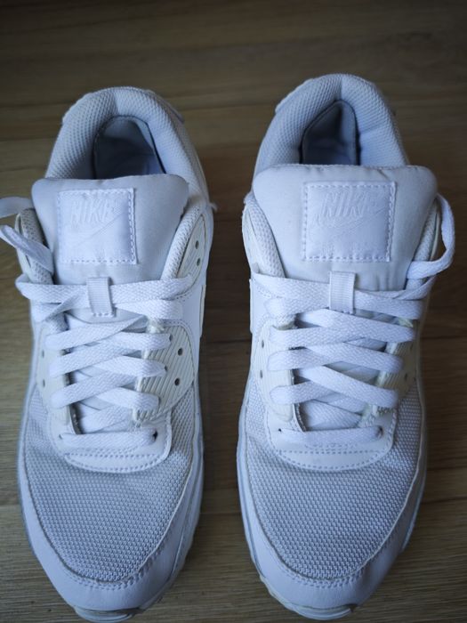 Nike Air Max 90 białe 41 sneakers męskie 26cm stan bardzo dobry