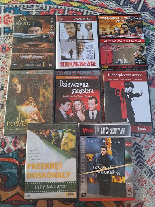 Zestaw 8 DVD Dziewczyna ganhstera Damon + GRATIS