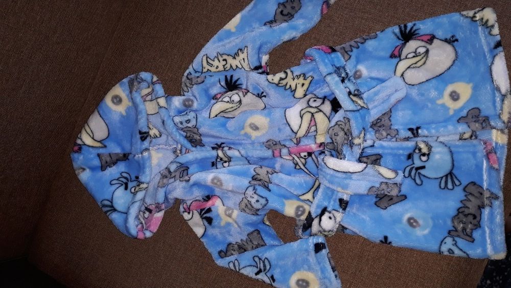 Теплий халатик для дівчинки