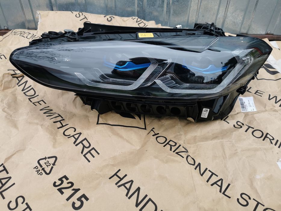 BMW 4 G22 G23 M4 G82 G83 Lampa Reflektor Lewa BMW Laser Black Shadow