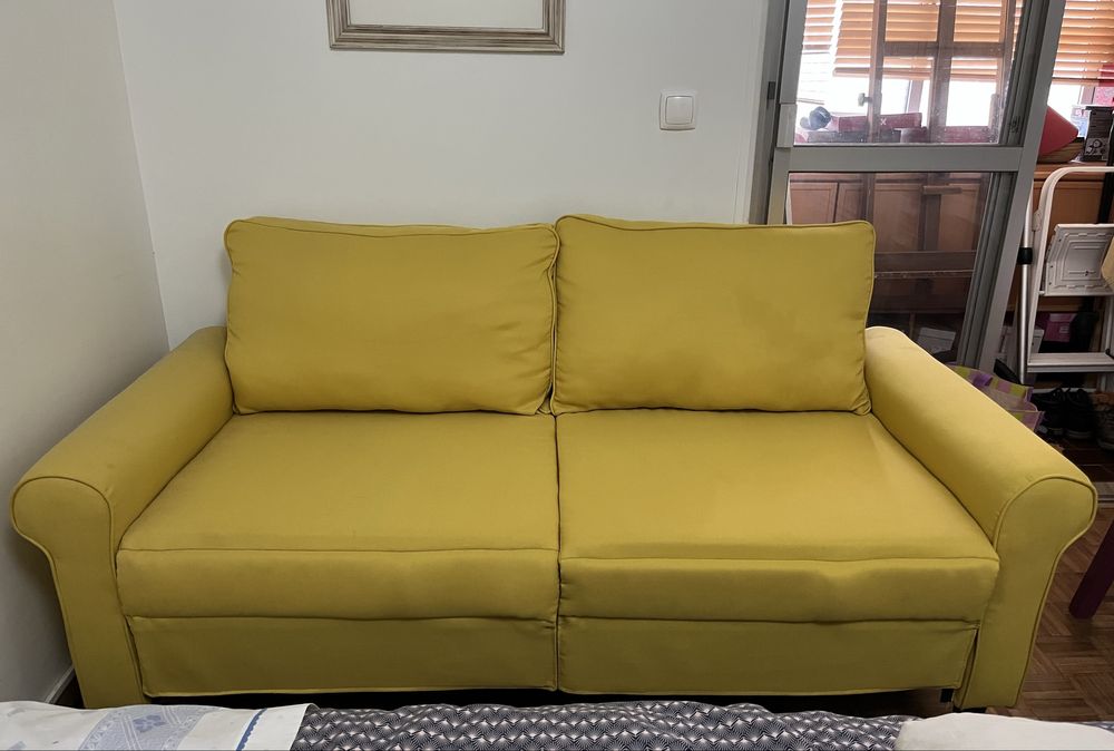 Sofá Cor Amarelo