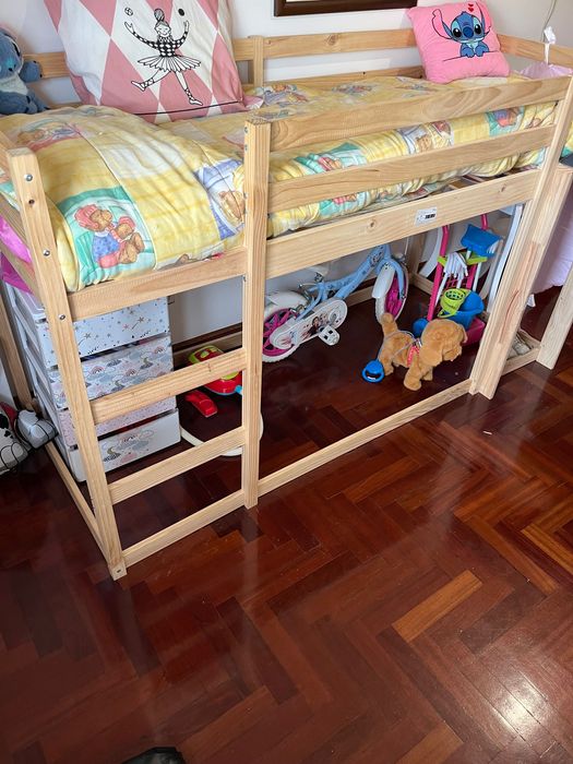 Beliche com escorrega