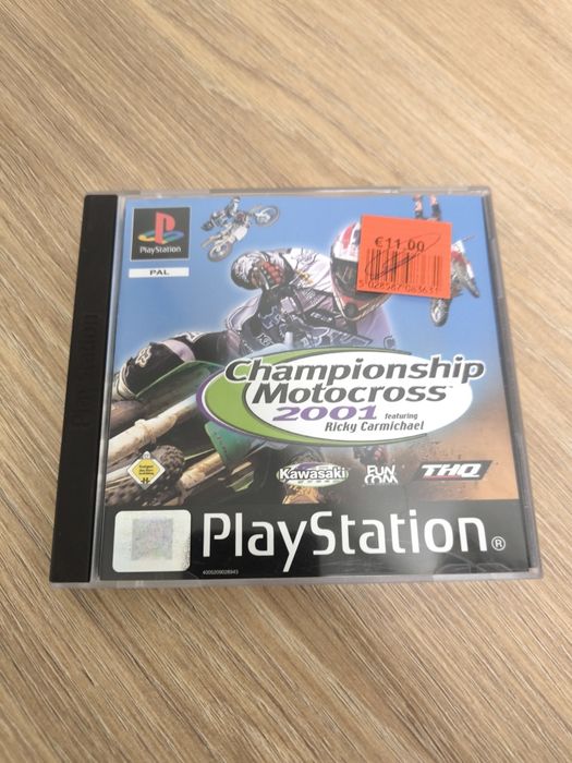 Championship motocross 2001 PlayStation 1 ps1