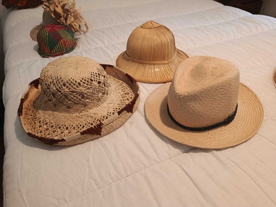Colecçao chapeus palha verao originais fora do comum como novos