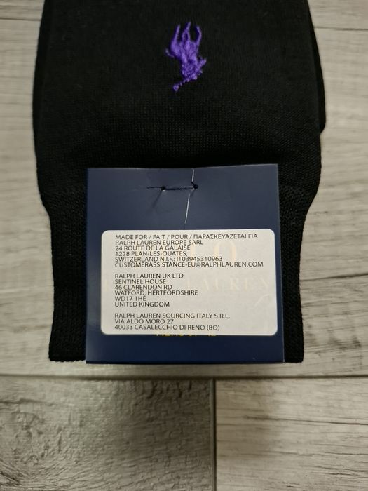 Skarpety Polo Ralph Lauren 3pak orginal 39-42