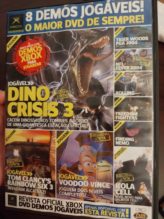 Xbox - vários jogos; demo jogáveis, jogos, consola