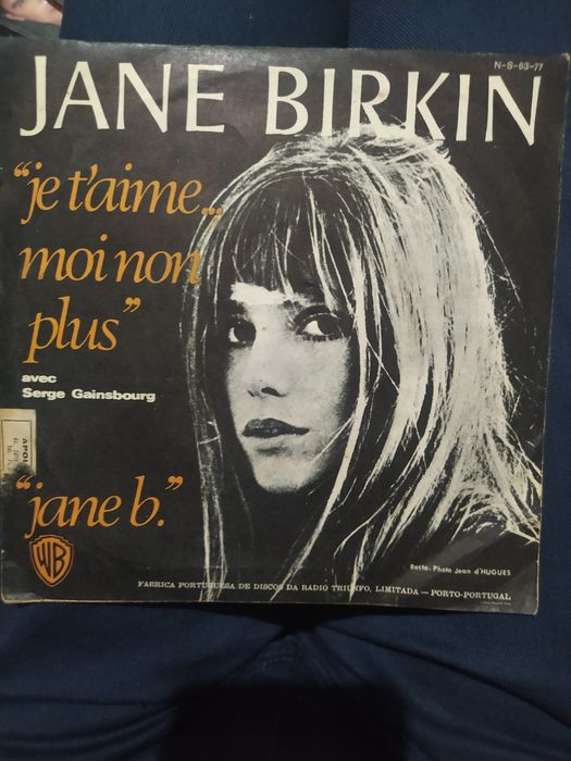 Jane Birkin je taime moi non plus disco vinil