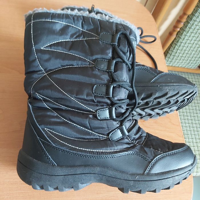 Wodoodporne Kozaki, buty zimowe,  rozm. 37