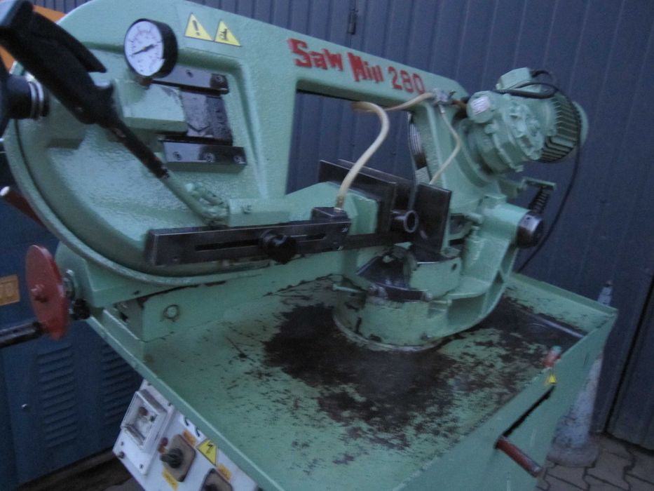 Piła taśmowa do metalu przecinarka SAW MIIL 280