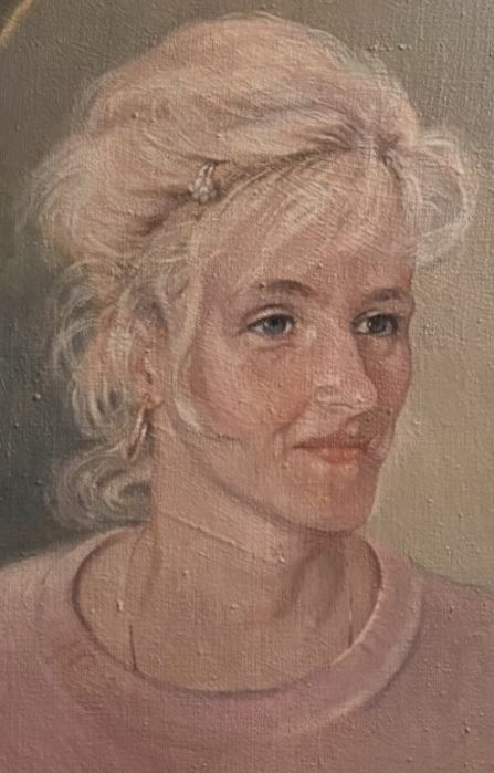Portret olej obraz -I.Bierwiaczonek
