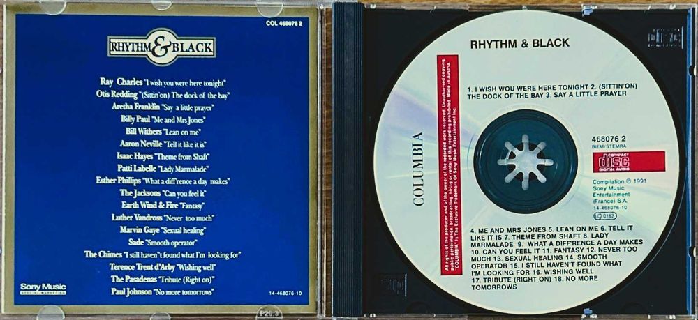 Rhythm & Black - Compilation 1991 - CD64585504105473121