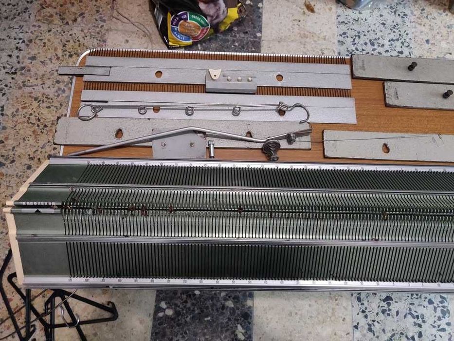 Máquina de tricotar (Não sei como funciona)