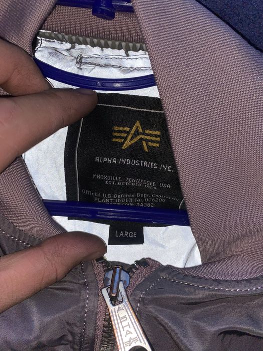 Рефлективний бомбер alpha industries