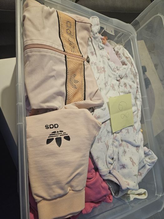 Ubranka dla dziewczynki 68