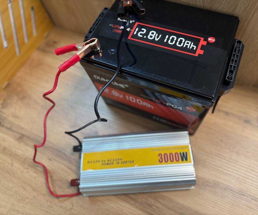 Преобразователь 12 220 3000W (рабочая  2400w, пиковая 3000w). Инвертор