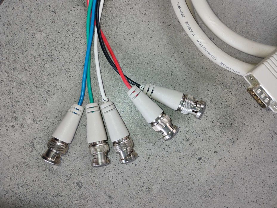 kabel kable do monitoringu do kamer do telewizji przemysłowej 3 sztuki