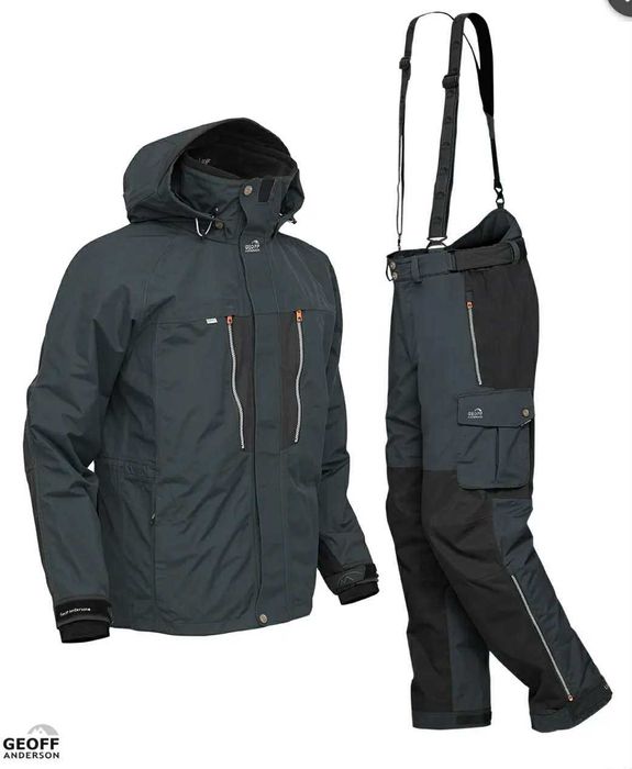 Kombinezon wędkarski Geoff Anderson kurtka Dozer spodnie Urus S nowe