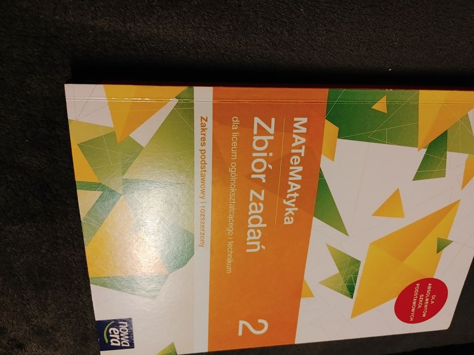 Matematyka zbiór zadań 2 książka do liceum i technikum
