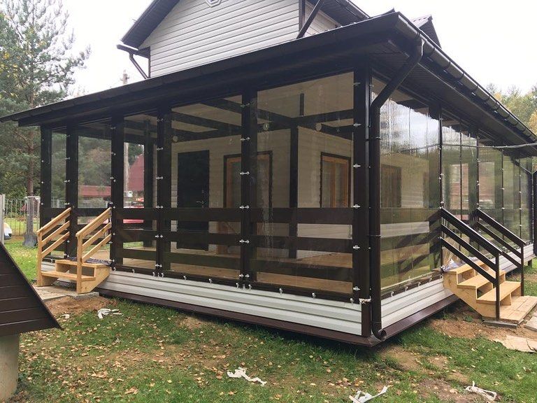 М'які вікна Житомир. Для веранди, тераси, альтанки. Гнучкі вікна