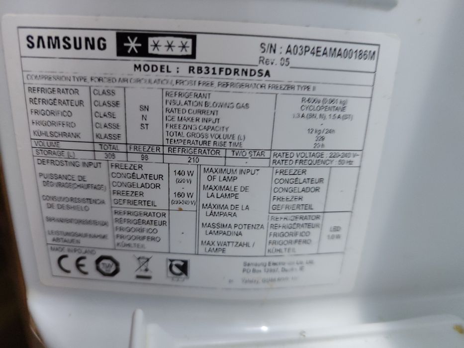 Super lodówka Samsung okazja