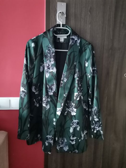 narzutka damska zielona