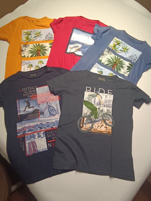 5 T-shirts criança marca NUKUTAVAKE