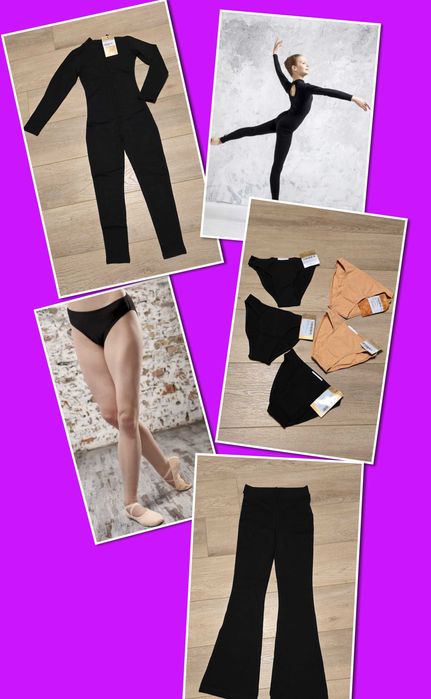 Дитячий одяг для танців гімнастики спорту труси комбінезон штани