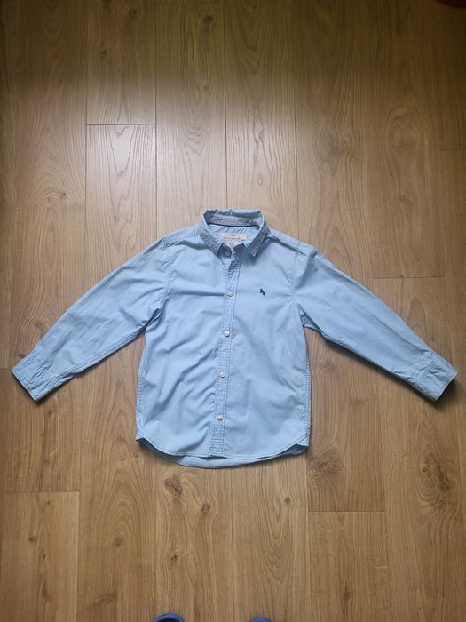 Elegancka niebieska koszula dla chłopca roz. 122