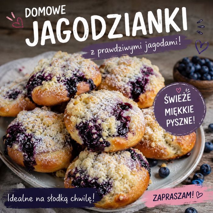 Prawdziwe domowe JAGODZIANKI