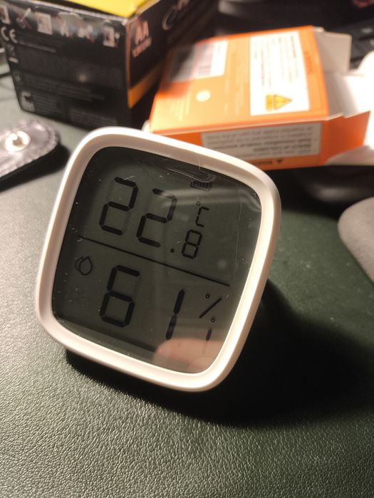 Sonoff SNZB-02D czujnik temperatury i wilgotności Zigbee 3.0 z ekranem LCD, biały