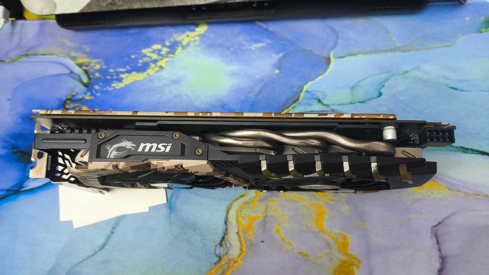 Видеокарта MSI GeForce GTX 1060 Camo Squad 6G
