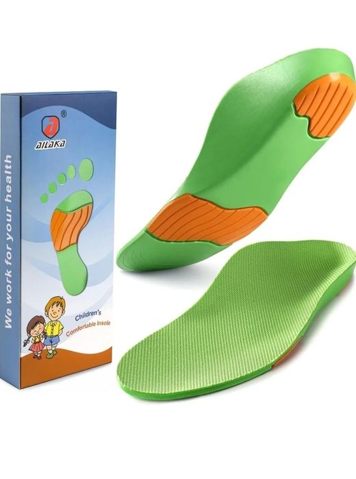 Wkładki gimnastyczne Ailaka dla dzieci z ortopedycznym podparciem łuku