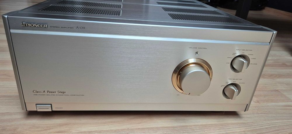 Rzadki wzmacniacz zintegrowany PIONEER A-09, Klasa A