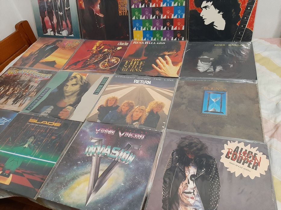 HEAVY METAL VINIL 44 DISCOS várias bandas