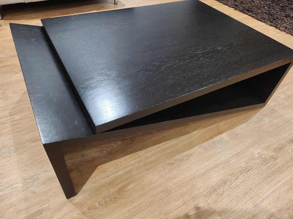 Mesa de centro em carvalho, com 1,10x75x35 alt.