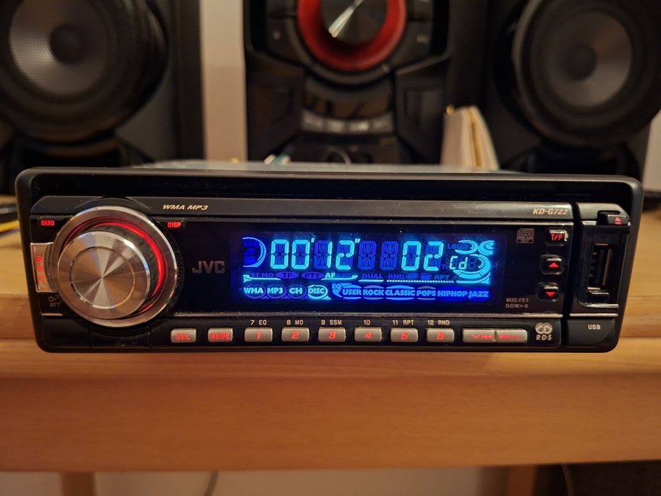 Radio Jvc kd-g 722 usb cd aux pilot zadbane