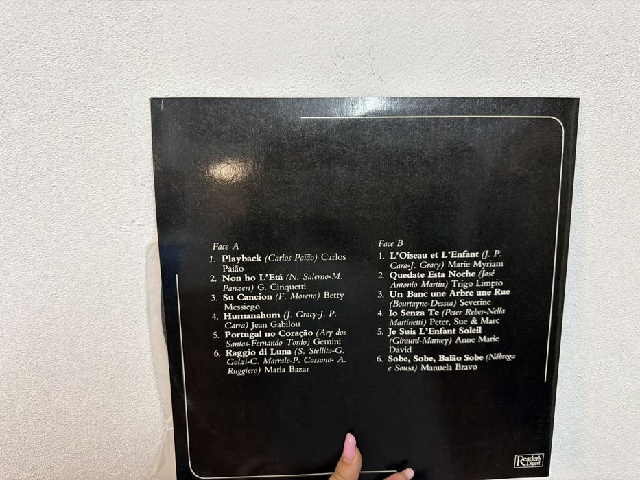 Vinil sucessos da Eurovisao