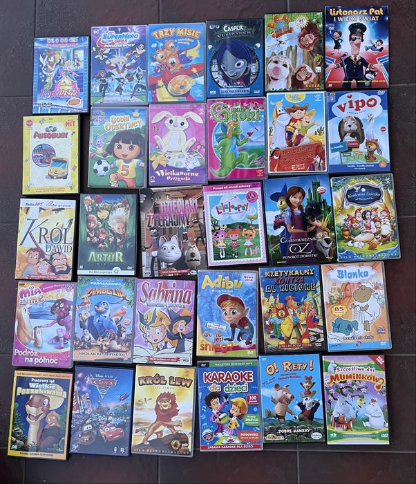 Bajki na dvd vcd