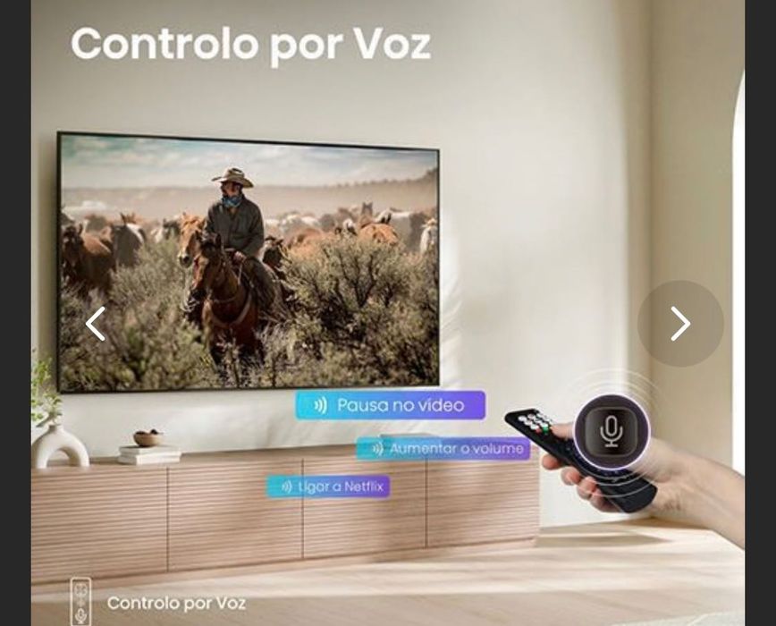 TV HISENSE 58’ Com um mês de uso urgente