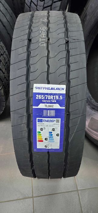 265/70R19.5 Royal Black TL002 opona ciężarowa naczepowa NOWA