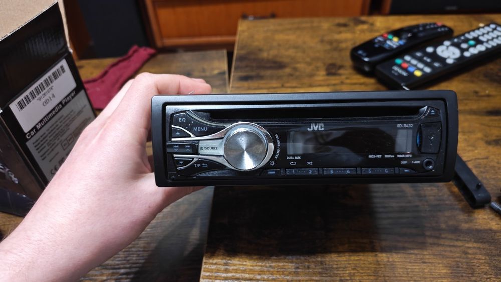 Radio samochodowe JVC KD-R432 CD USB  AUX