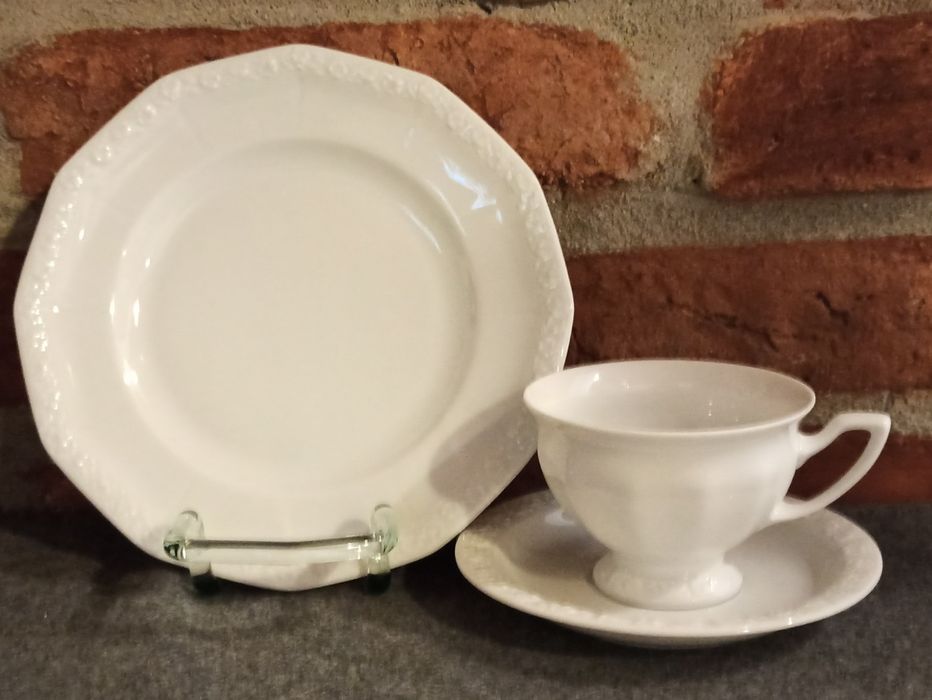 Porcelana Rosenthal Biała Maria TRIO