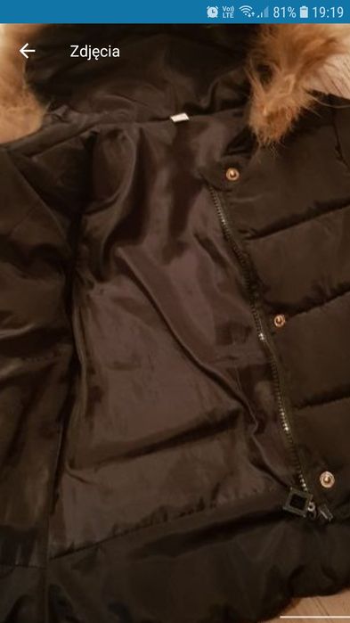 Nowa kurtka rozm.100 czarna