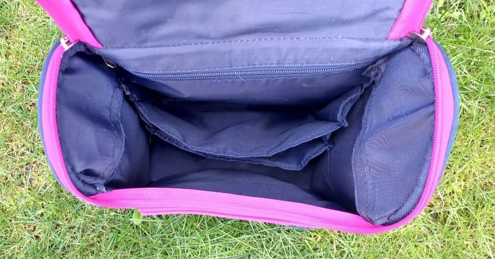 Plecak, tornister szkolny dla baletnicy Rossmann Endo.